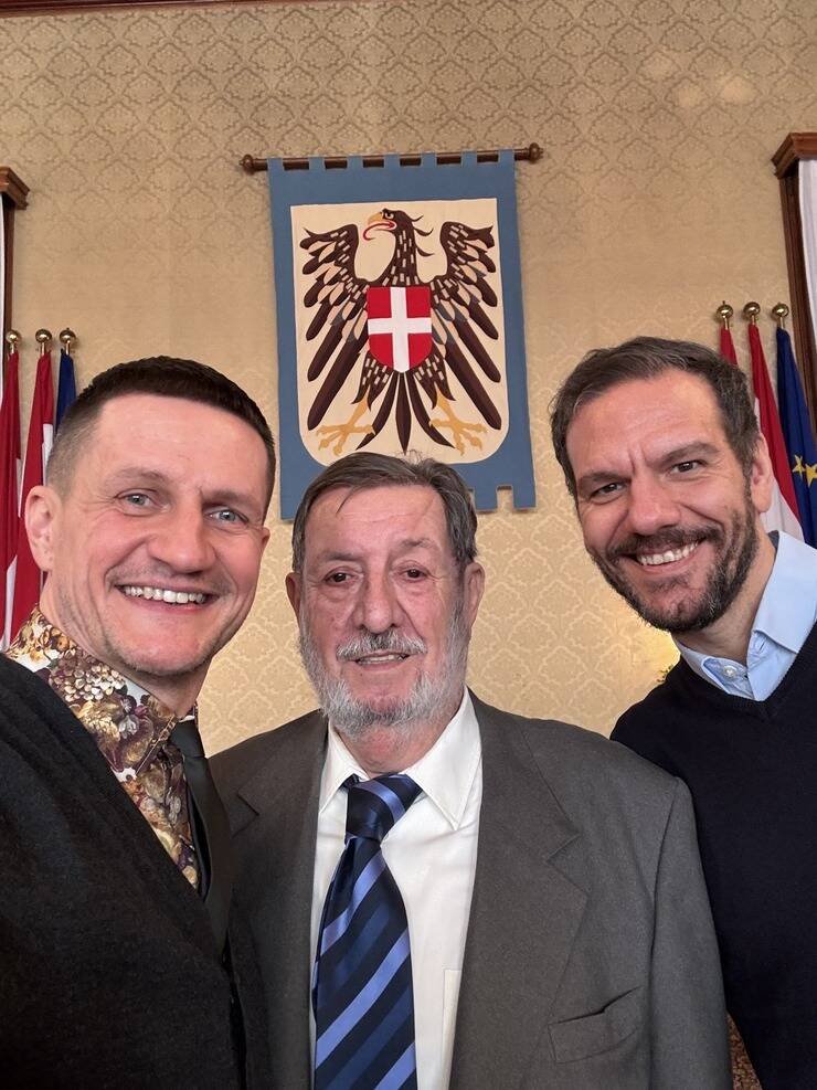 v.l.n.r. Christian Graf, Walter Obermaier, Matthias Mansky 