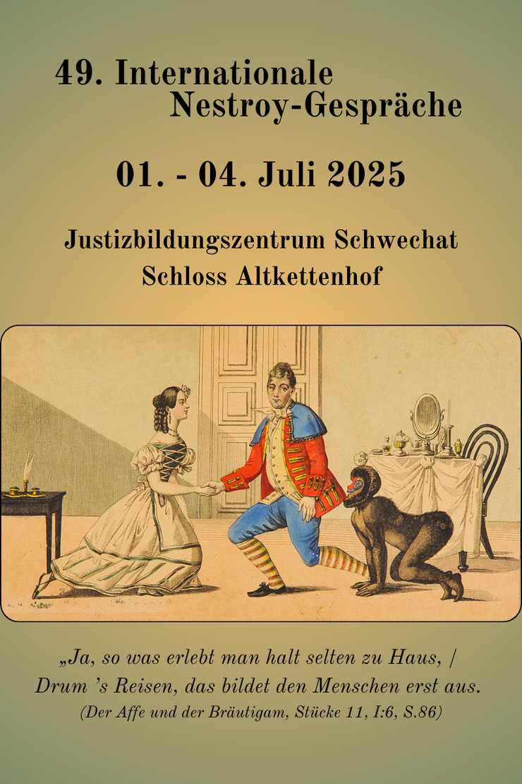 Nestroy Gespräche 2025